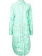 Thom Browne - Shirt Dress - Women - Cotton - 42, Green, Cotton