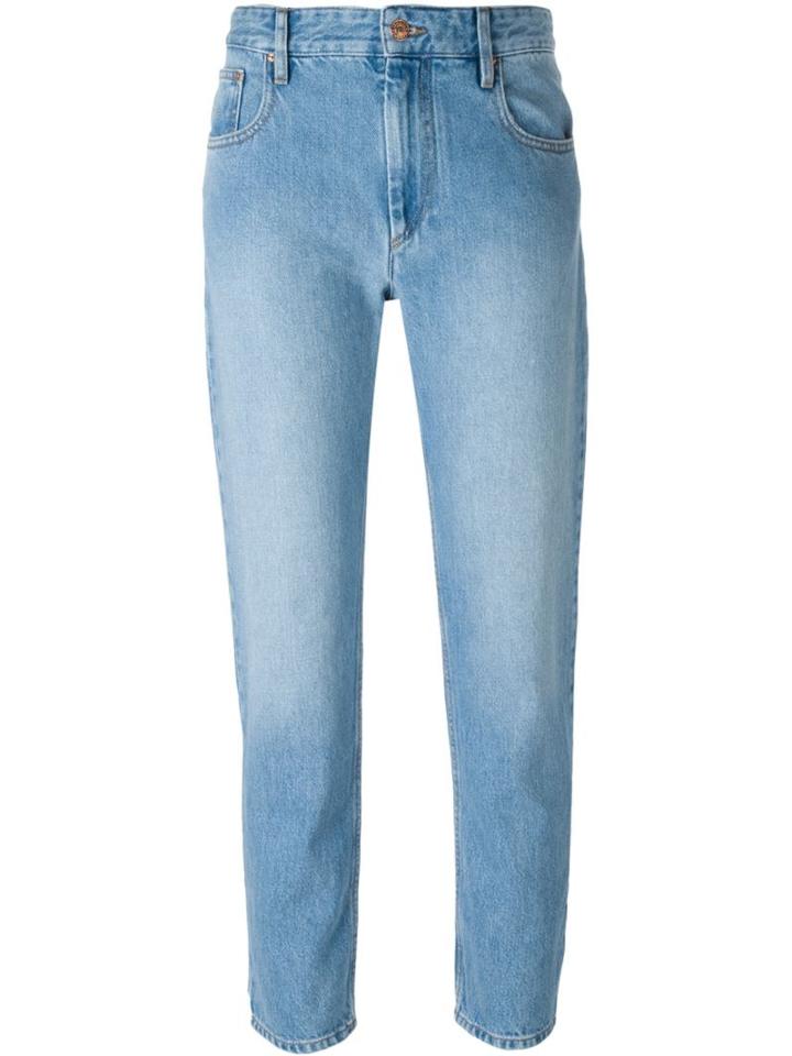 Isabel Marant Étoile Slim Fit Jeans, Women's, Size: 42, Blue, Cotton