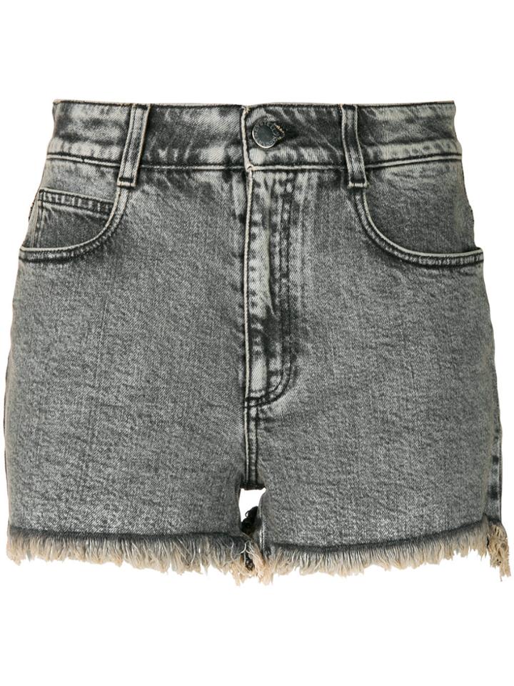 Stella Mccartney Denim Shorts - Grey