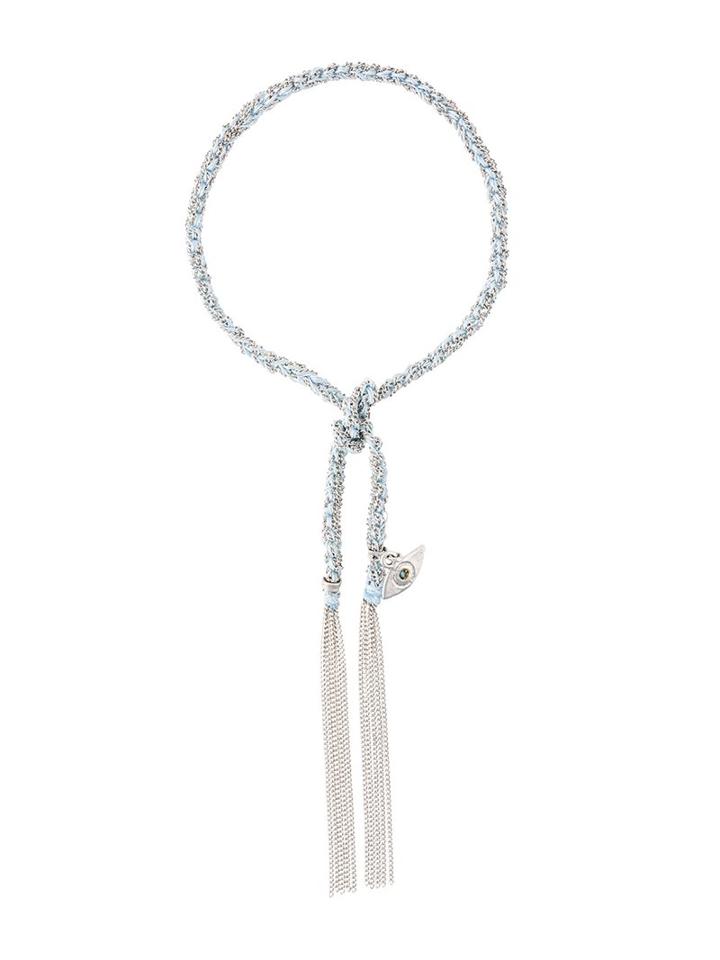 Carolina Bucci 18kt White Gold 'lucky Protection' Bracelet, Women's, Metallic