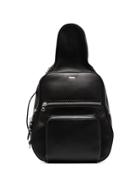 Amiri Black Leather Guitar Backpack