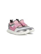 Iceberg Kids Teen Touch Strap Sneakers - Pink