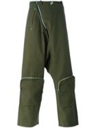 Walter Van Beirendonck Vintage Cargo Trousers - Green