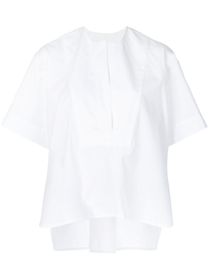 Georgia Alice - Coconut Cropped Shirt - Women - Cotton - 8, White, Cotton