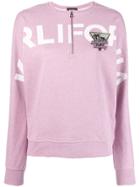 Karl Lagerfeld Karlifornia Cropped Sweatshirt - Pink
