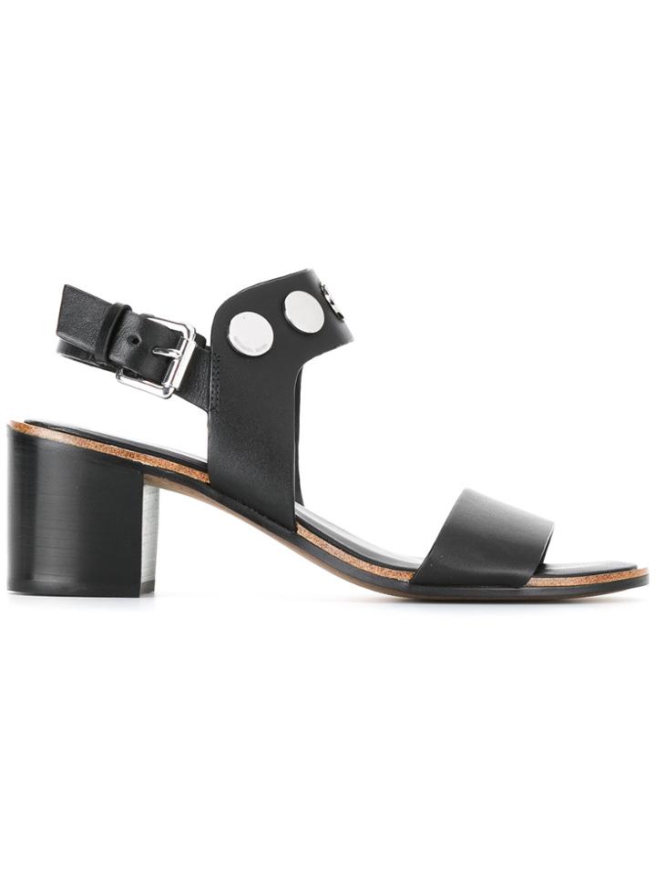 Michael Michael Kors Studded Sandals - Black