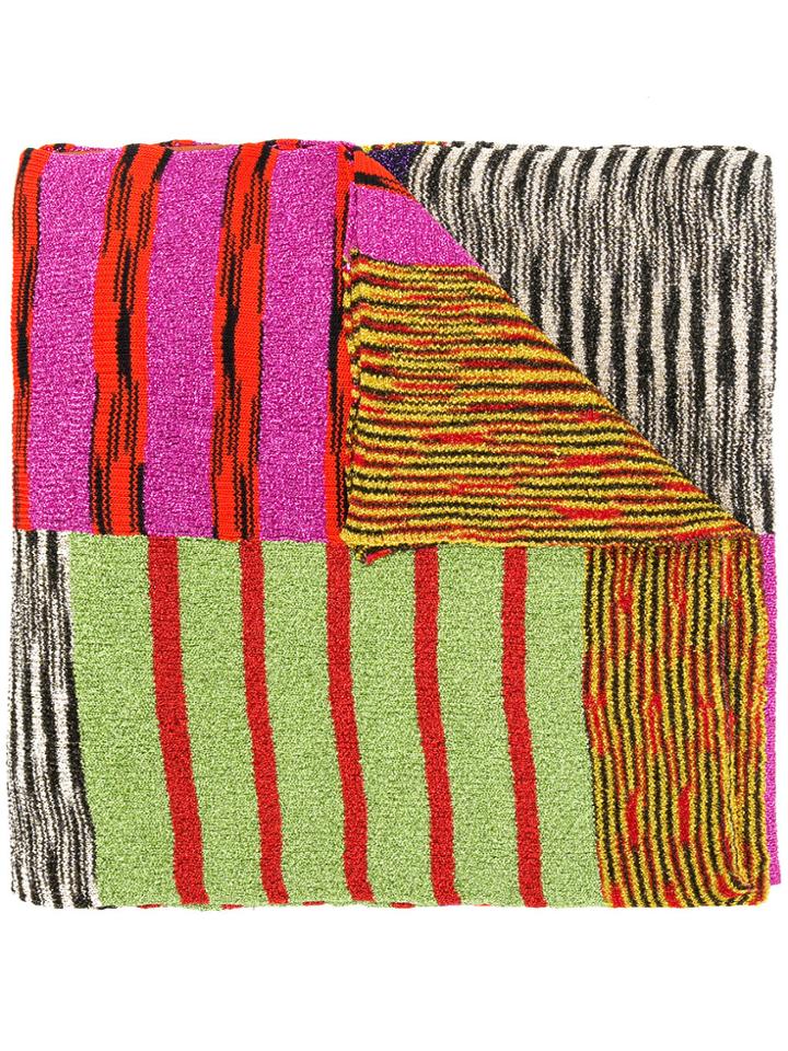 Missoni Striped Knit Scarf - Multicolour