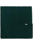 Moncler Ribbed Scarf - Green