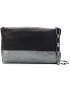 Laura B Baguette Clutch - Black