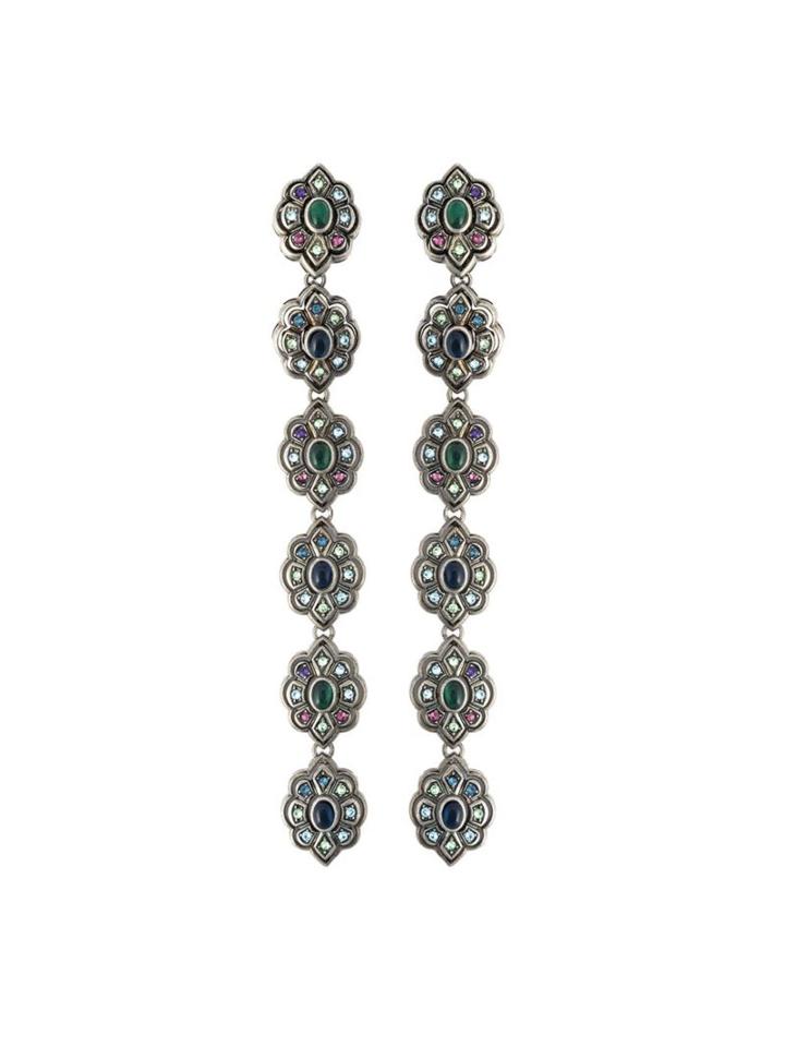 Gucci Swarovski Crystal Clip-on Earrings