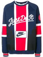 Nike University 'just Do It' Jersey Sweater - Blue