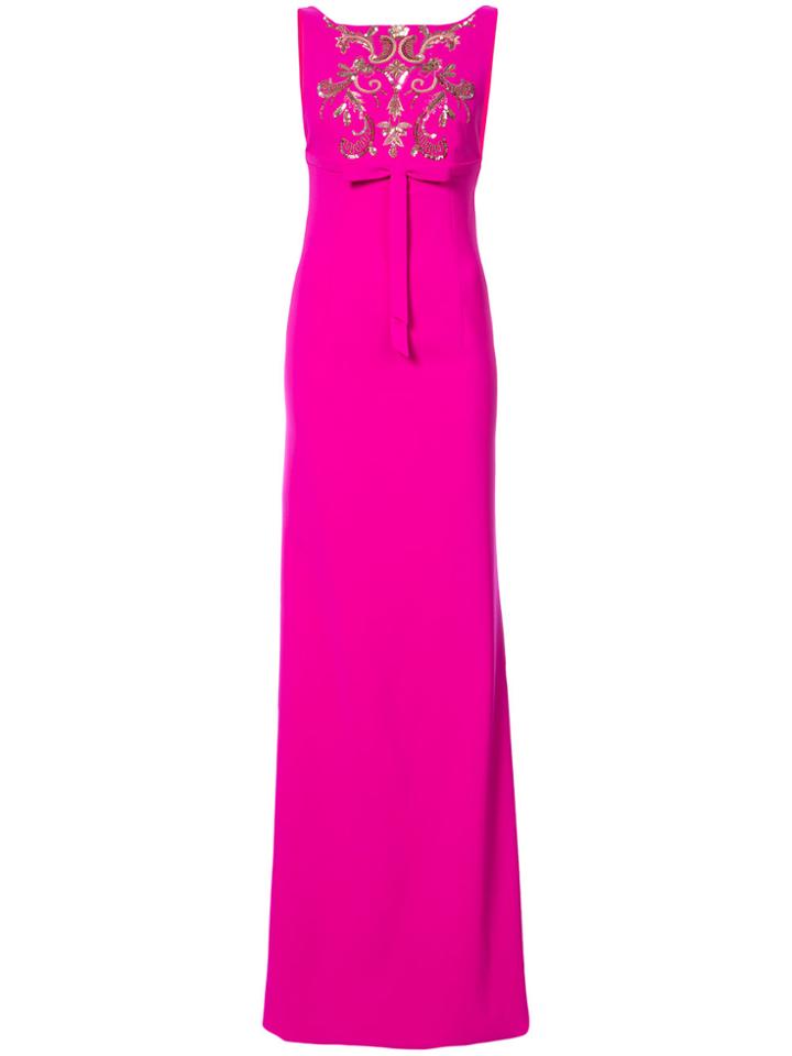 Sachin & Babi Somerset Gown - Pink & Purple
