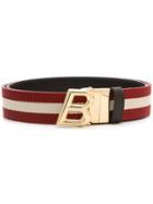 Bally B Logo Belt - Red