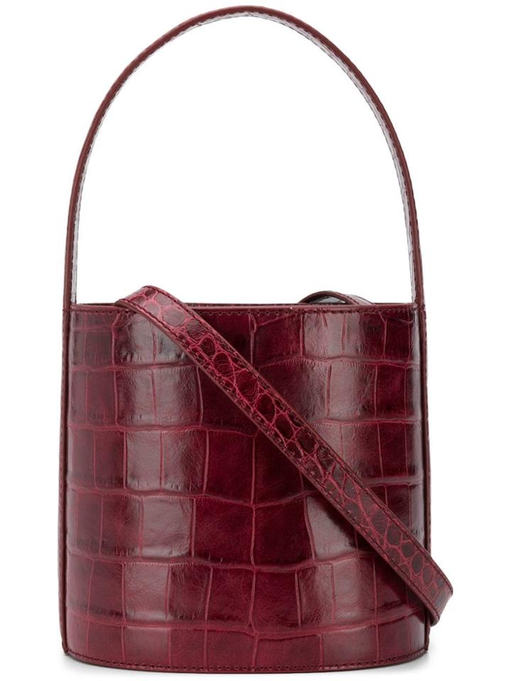 Staud Classic Bucket Bag - Red