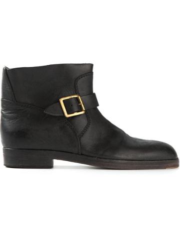 Golden Goose Deluxe Brand Buckled Flat Boot
