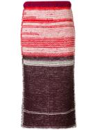 Calvin Klein 205w39nyc Knitted Midi Skirt - Red