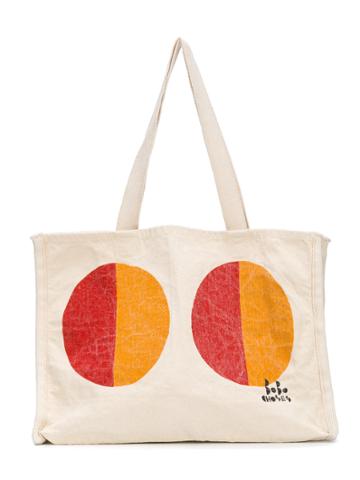 Bobo Choses Teen Printed Tote - Nude & Neutrals
