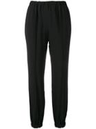 Ermanno Scervino Ankle Length Tailored Trousers - Black