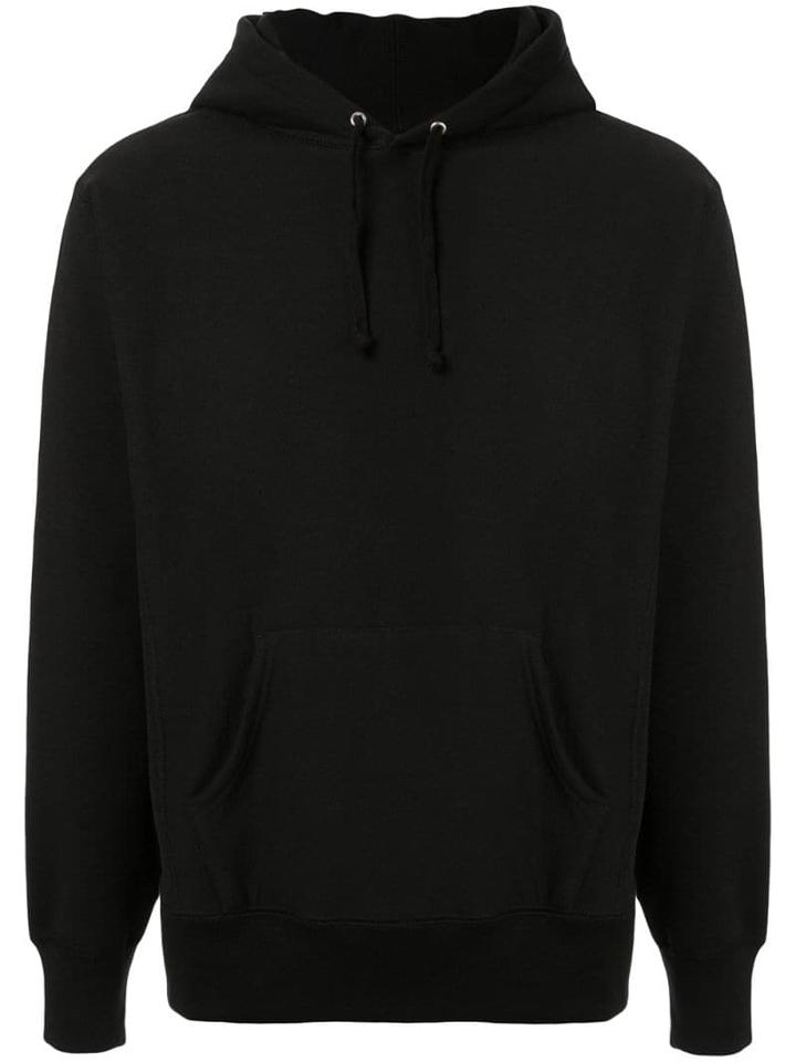 Supreme Embossed Logo Hooded Sweatshirt - Black
