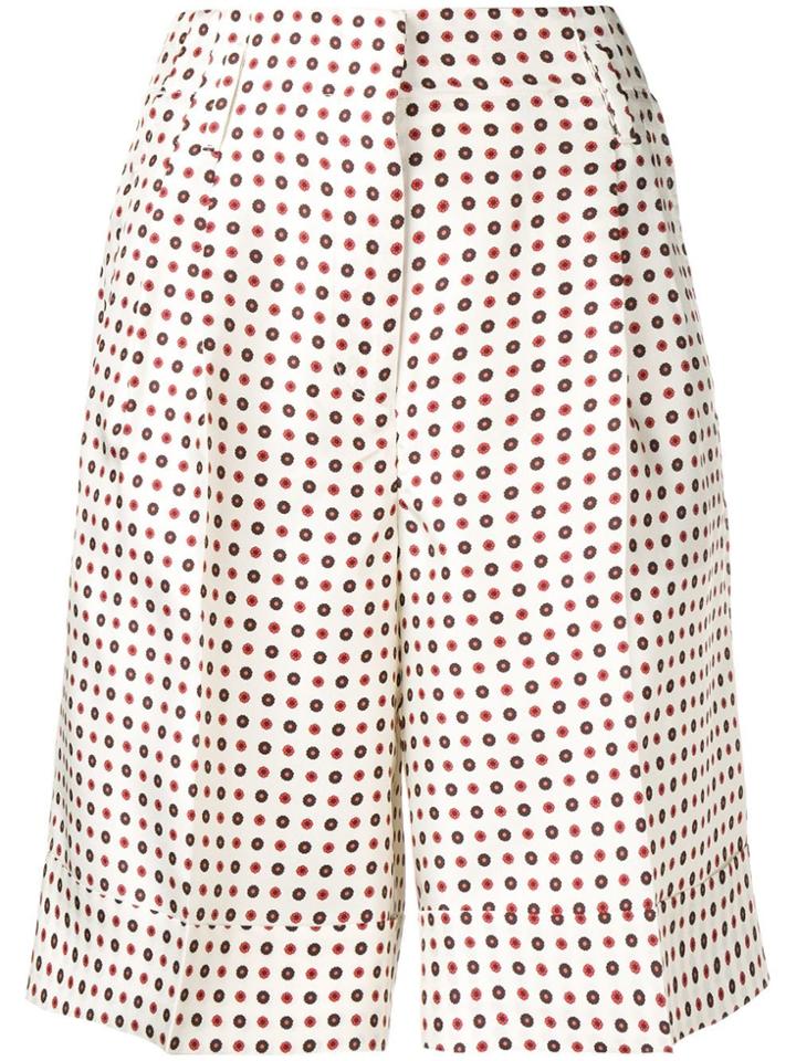 Alberto Biani Knee Length Shorts - White