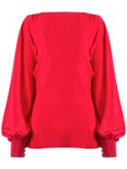 Silk Blouse - Women - Silk - 38, Pink/purple, Silk, Reinaldo Lourenço