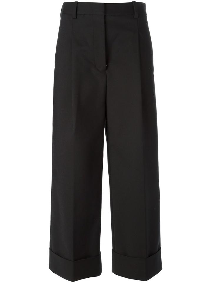 3.1 Phillip Lim - Crepe Trousers - Women - Cotton/polyamide/viscose - 10, Black, Cotton/polyamide/viscose