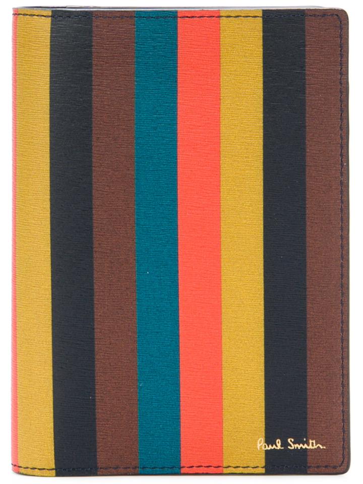 Paul Smith Striped Logo Wallet - Multicolour