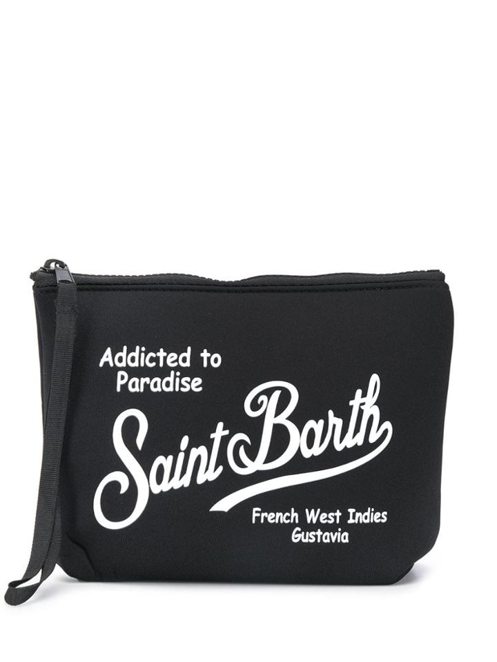 Mc2 Saint Barth Logo Pouch - Black