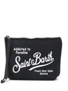 Mc2 Saint Barth Logo Pouch - Black