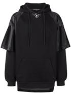 Alexander Wang Football Hooded Sweatshirt - Black