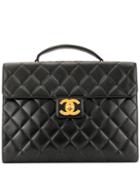 Chanel Pre-owned Cc Logos Business Bag - Black