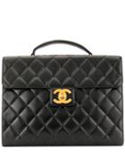 Chanel Pre-owned Cc Logos Business Bag - Black