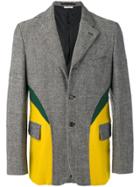 Comme Des Garçons Vintage Colour Block Blazer - Grey