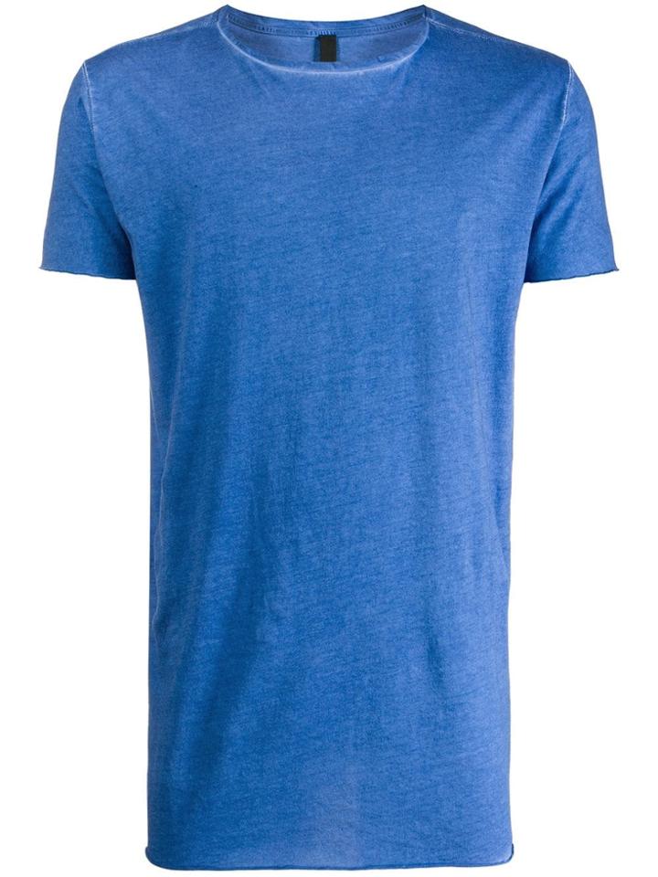 Army Of Me Washed Longline T-shirt - Blue