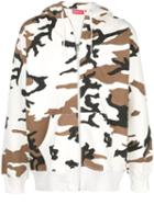 Supreme Camouflage Print Jacket - Brown