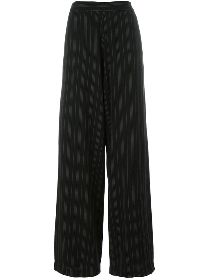 Société Anonyme Striped 'marlene' Trousers - Black