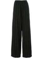 Société Anonyme Striped 'marlene' Trousers - Black