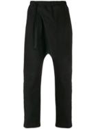 Alchemy Slouched Track Trousers - Black