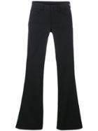 Andrea Ya'aqov Basic Flared Trousers - Black