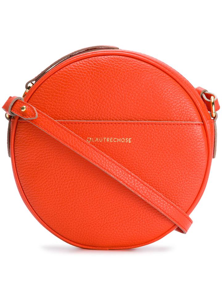 L'autre Chose Round Shoulder Bag - Yellow & Orange