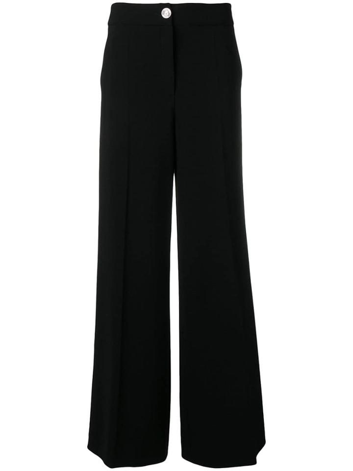 Boutique Moschino Wide-leg Trousers - Black