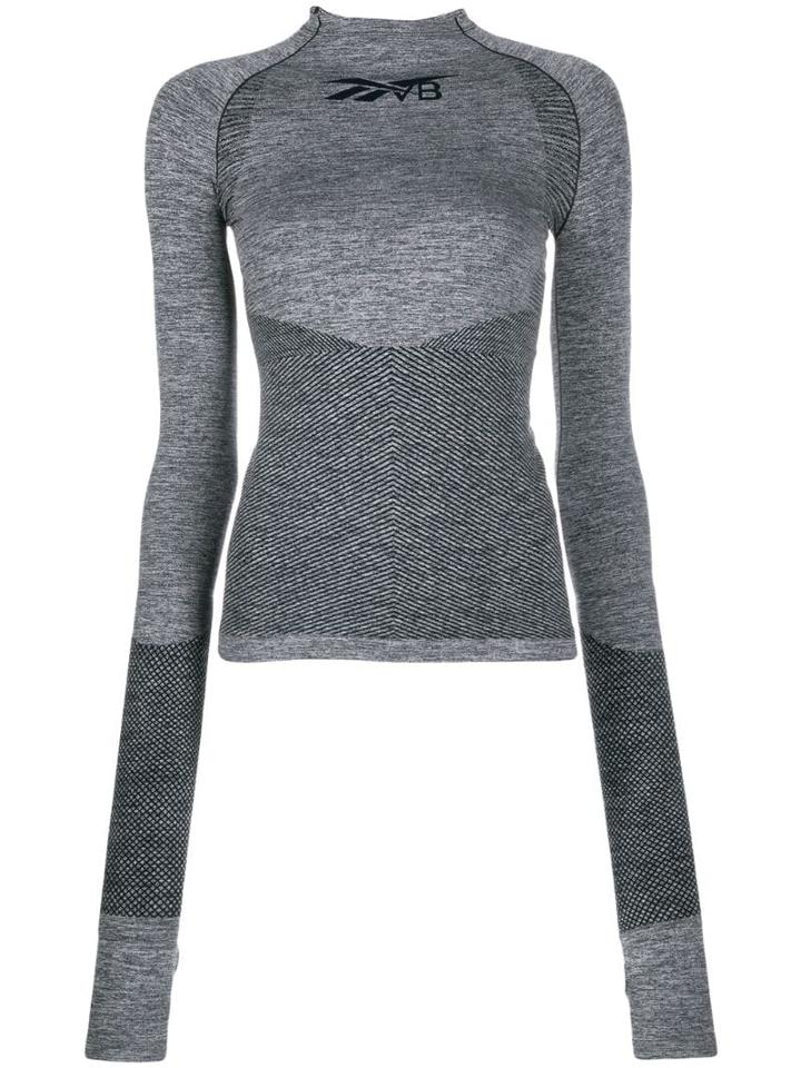Reebok X Victoria Beckham Collaboration Logo Print Performance Top -