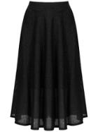 Cecilia Prado Iasmin Midi Skirt - Black