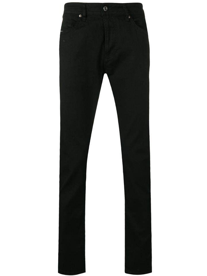 Diesel Thommer Straight Leg Trousers - Black