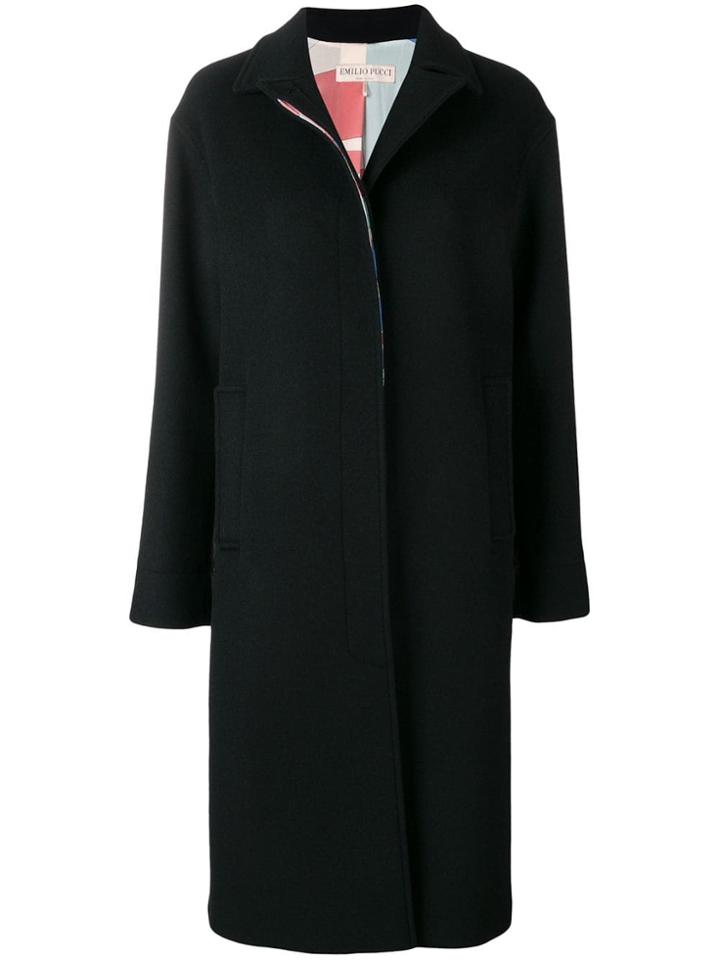 Emilio Pucci Emilio Pucci 9era059e606 999-nero Wool Or Fine Animal