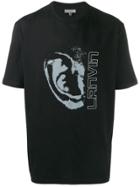 Lanvin Graphic Logo Print T-shirt - Black