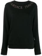 Versace Jeans Couture Studded Logo T-shirt - Black