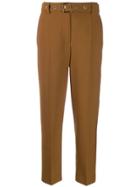 Brunello Cucinelli Straight-leg Tailored Trousers - Brown