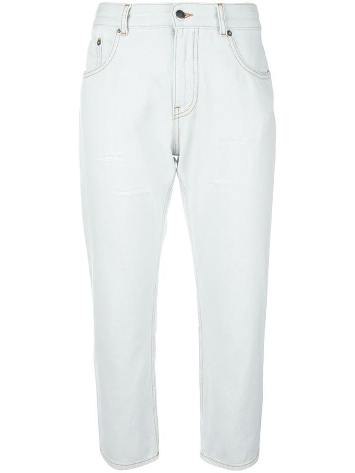 Mm6 Maison Margiela Cropped Jeans, Women's, Size: 42, Cotton