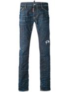 Dsquared2 - Distressed Cool Guy Jeans - Men - Cotton/spandex/elastane - 48, Blue, Cotton/spandex/elastane